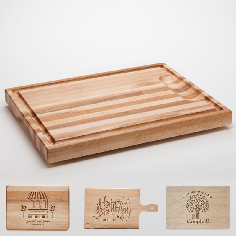 Write On Wood Maple Collection cutting boards