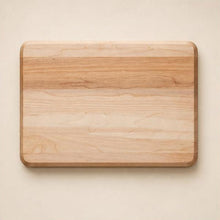Ballantyne maple cutting board alternate product angle for corporate gifting by Write On Wood.