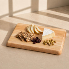 Ballantyne Maple Cutting Board lifestyle food presentation for corporate gifting by Write On Wood.