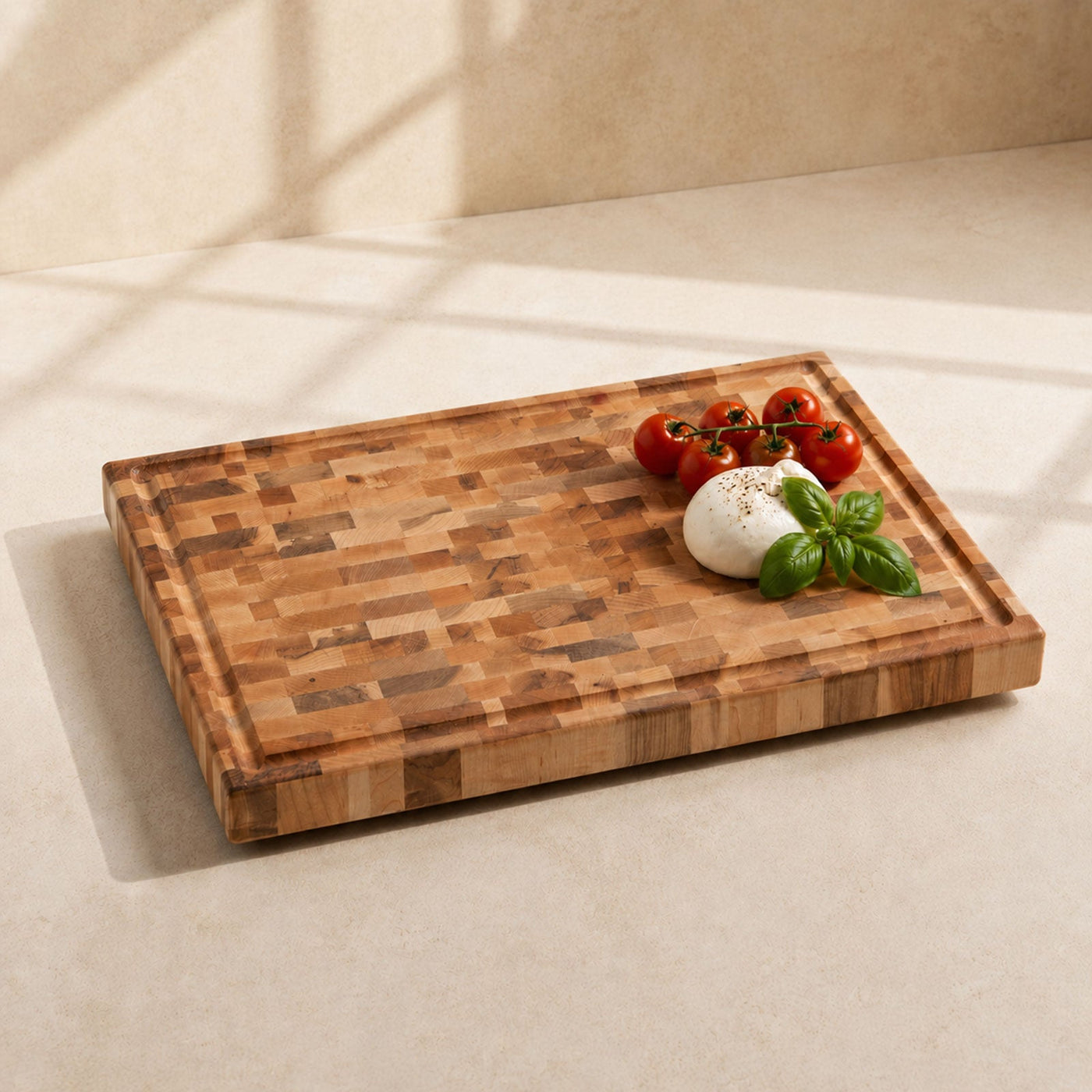 Bridlewood Luxury Cutting Board lifestyle food presentation for corporate gifting by Write On Wood.