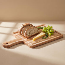 Brooklyn Maple Cutting Board lifestyle food presentation for corporate gifting by Write On Wood.