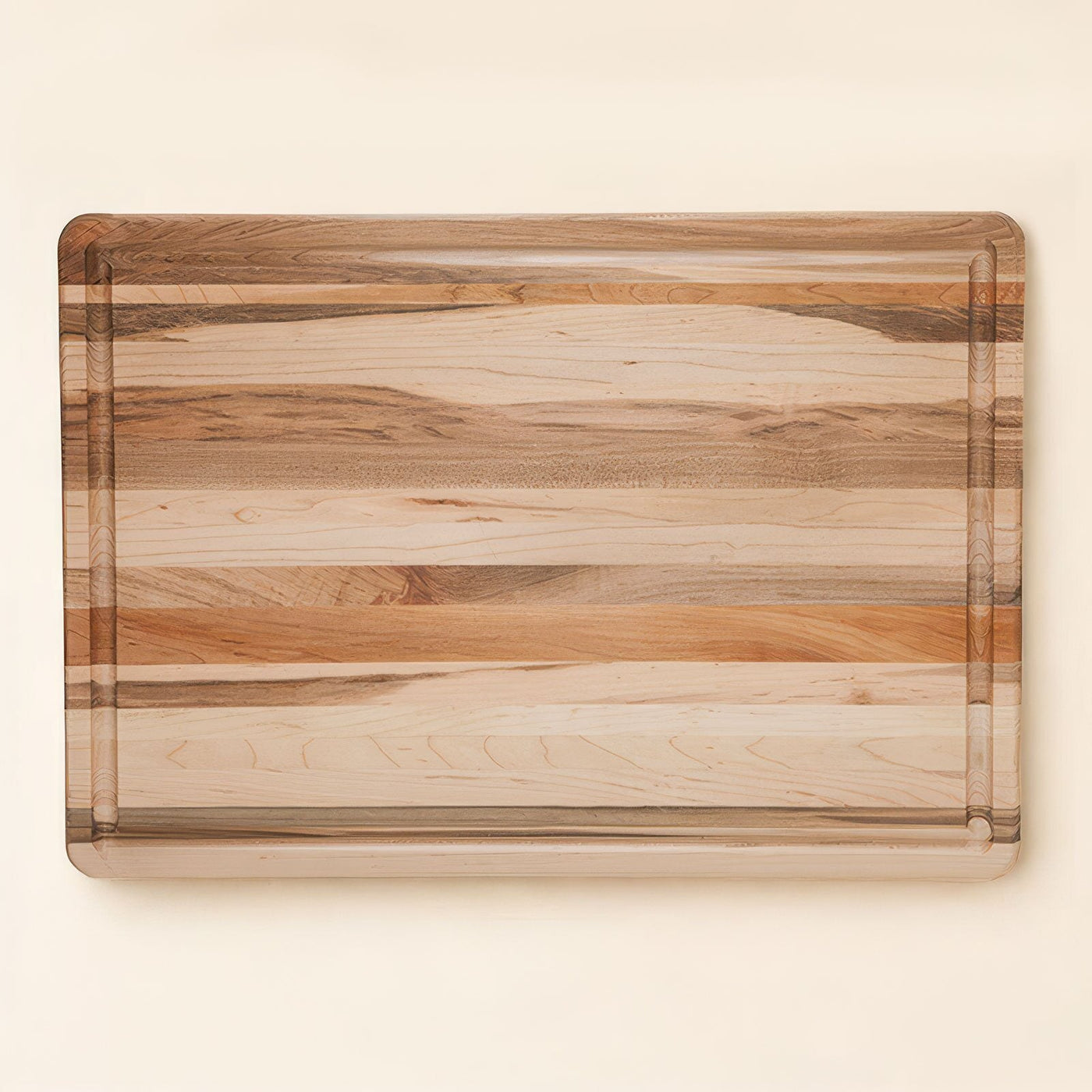 Foxcroft maple cutting board alternate product angle for corporate gifting by Write On Wood.