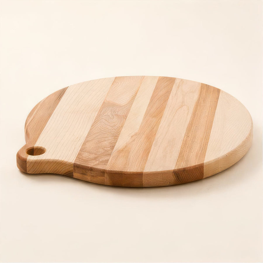 Franklin maple cutting board primary product view for corporate gifting by Write On Wood.