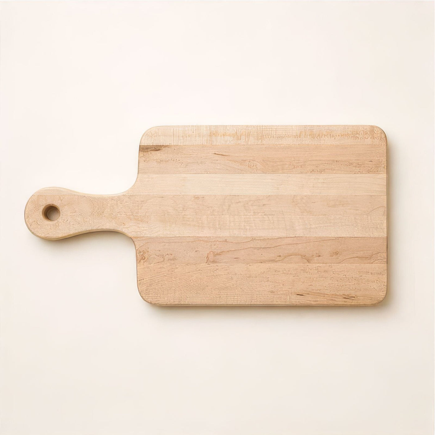 Hillsboro maple cutting board alternate product angle for corporate gifting by Write On Wood.