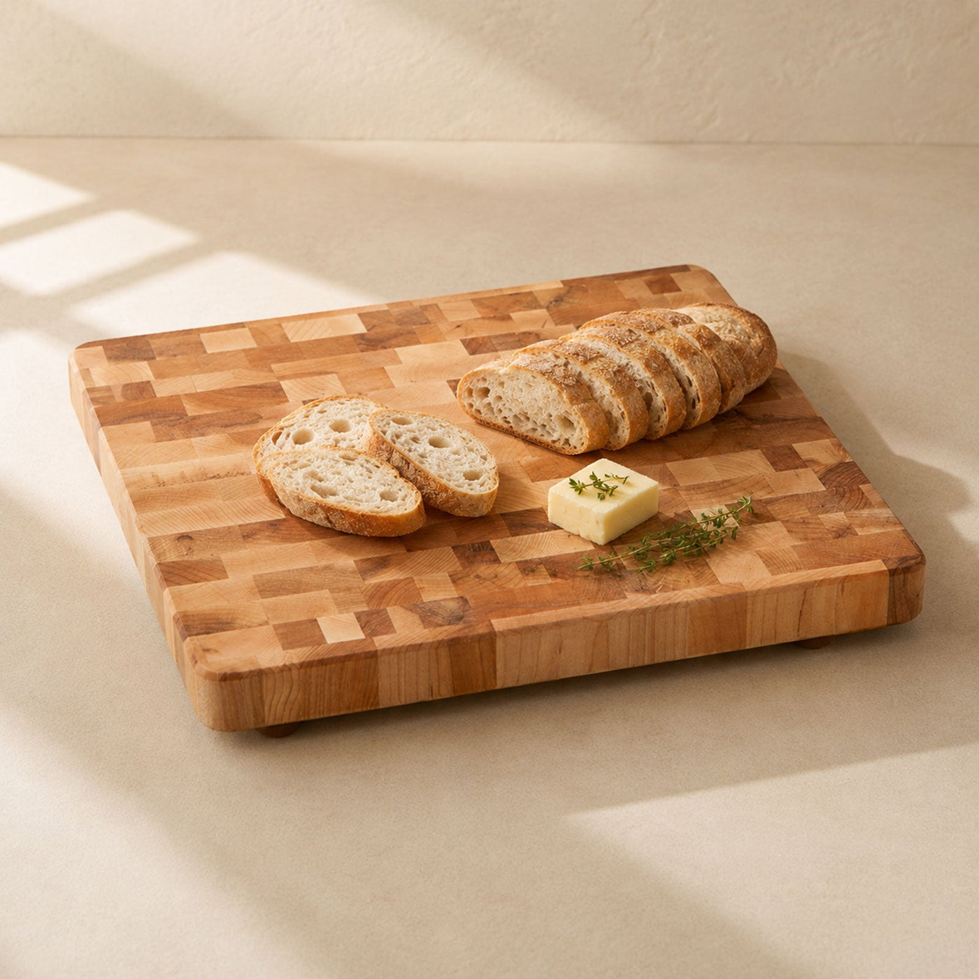 Lakewood Luxury Cutting Board lifestyle food presentation for corporate gifting by Write On Wood.