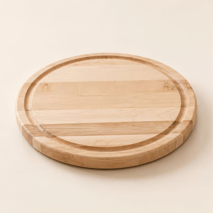 Logan Circle maple cutting board primary product view for corporate gifting by Write On Wood.