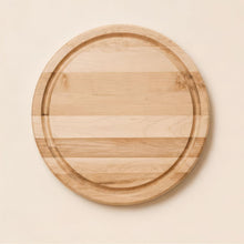Logan Circle maple cutting board alternate product angle for corporate gifting by Write On Wood.