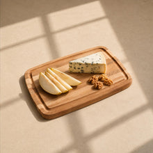 Montrose Maple Cutting Board lifestyle food presentation for corporate gifting by Write On Wood.