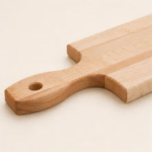 Pullman maple cutting board detail view for corporate gifting by Write On Wood.