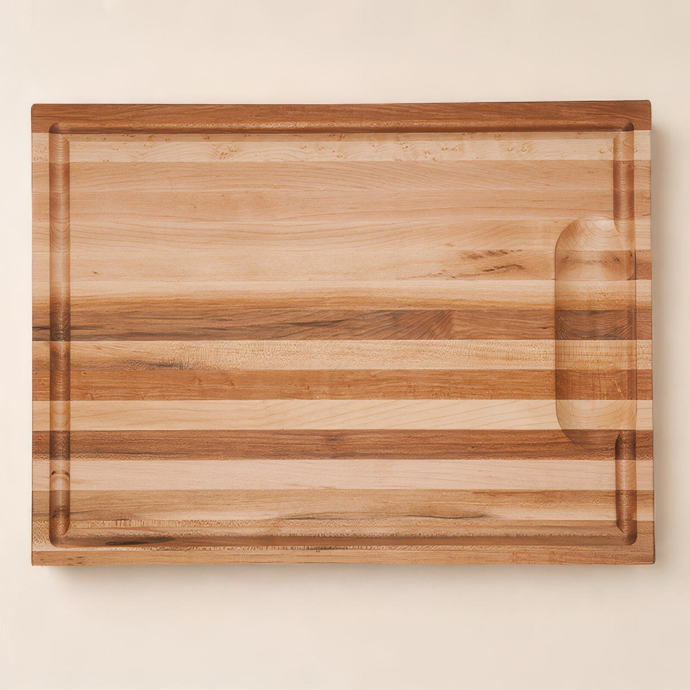 Rosedale maple cutting board alternate product angle for corporate gifting by Write On Wood.