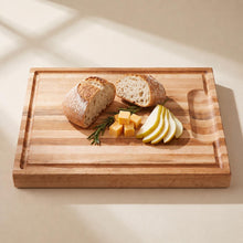 Rosedale Maple Cutting Board lifestyle food presentation for corporate gifting by Write On Wood.