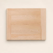 Roxborough maple cutting board alternate product angle for corporate gifting by Write On Wood.