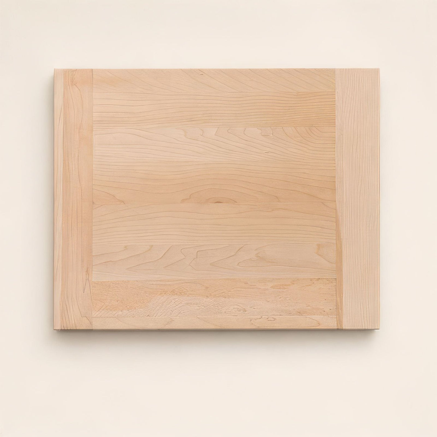 Roxborough maple cutting board alternate product angle for corporate gifting by Write On Wood.