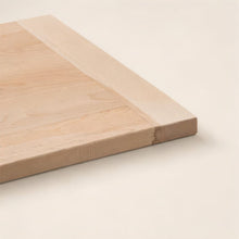Roxborough maple cutting board detail view for corporate gifting by Write On Wood.