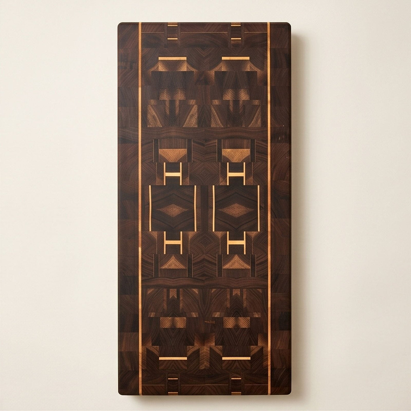 Signature Series S002 blank hardwood board alternate product angle for corporate gifting by Write On Wood.