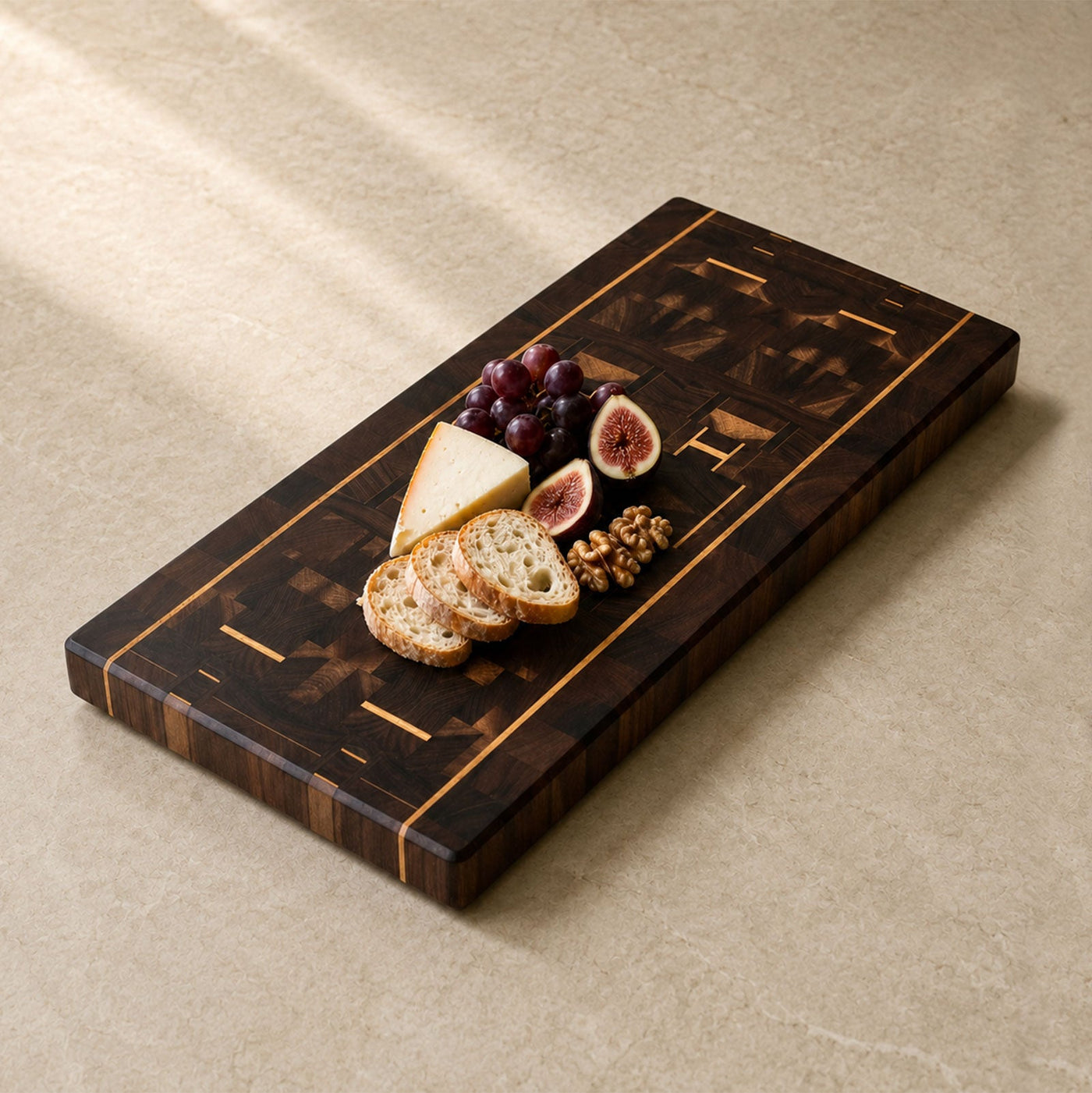 Signature Series - S002 lifestyle food presentation for corporate gifting by Write On Wood.