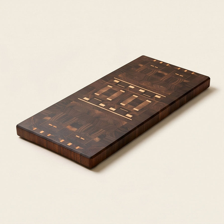 Signature Series S003 blank hardwood board primary product view for corporate gifting by Write On Wood.