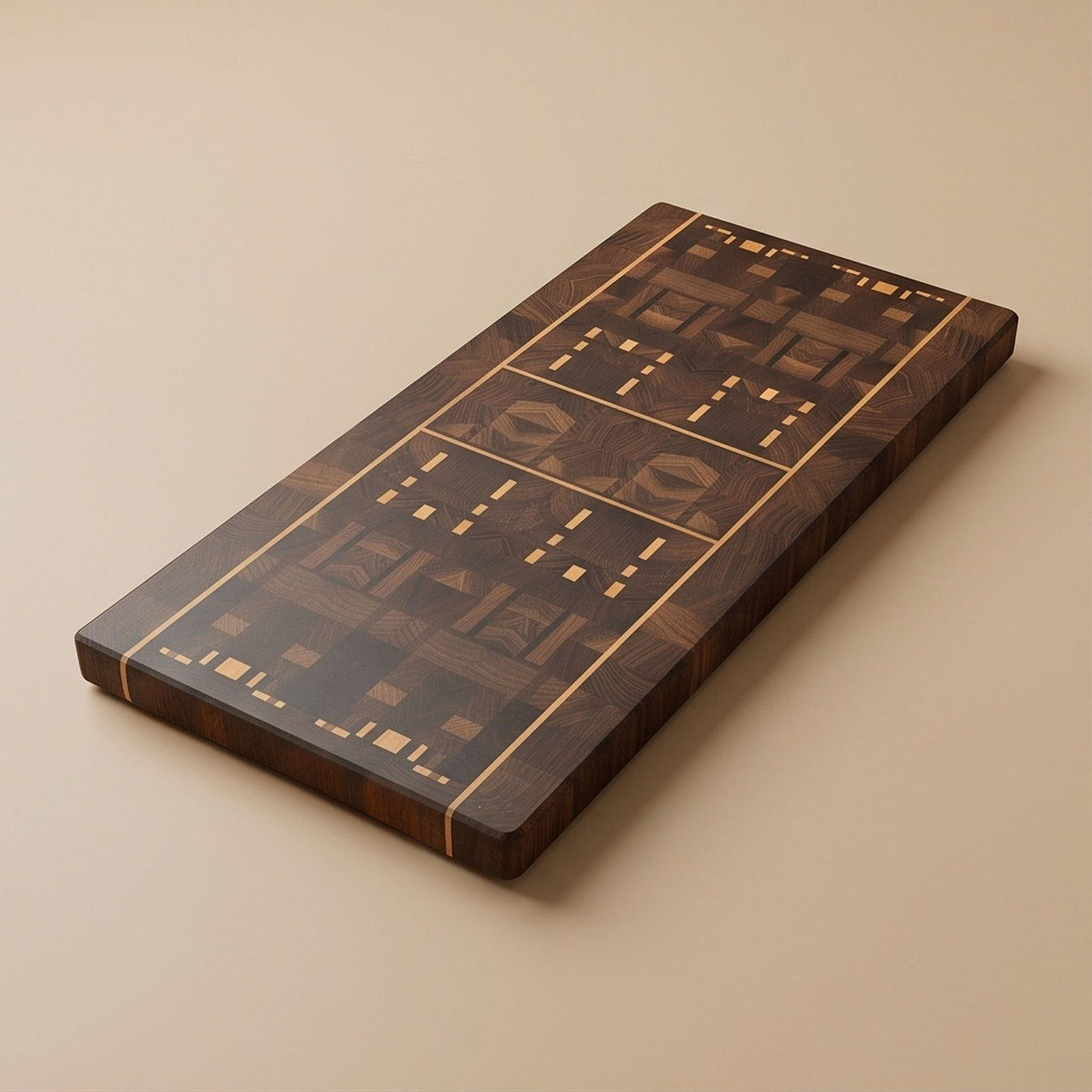 Signature Series S004 blank hardwood board primary product view for corporate gifting by Write On Wood.