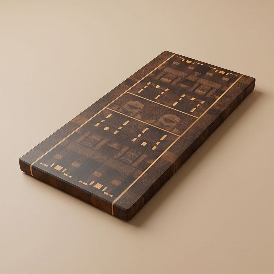 Signature Series S004 blank hardwood board primary product view for corporate gifting by Write On Wood.