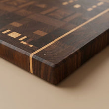 Signature Series S004 blank hardwood board detail view for corporate gifting by Write On Wood.