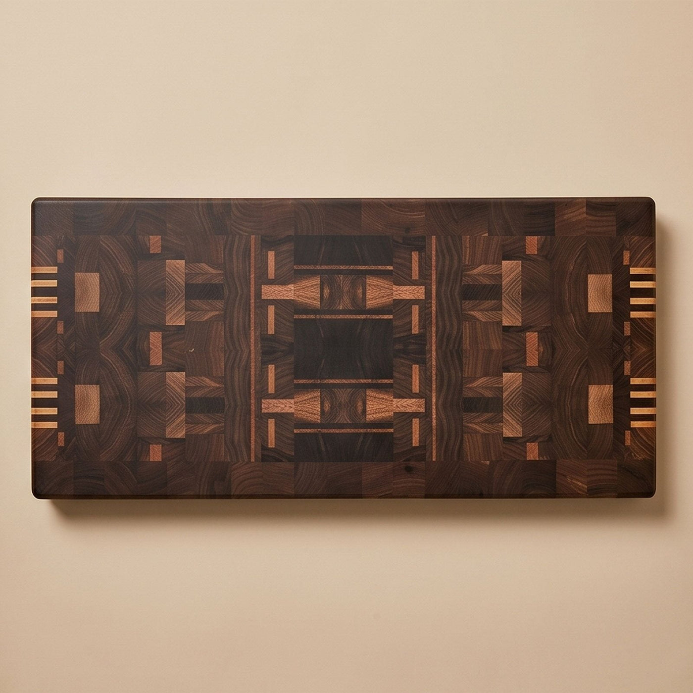 Signature Series S006 blank hardwood board alternate product angle for corporate gifting by Write On Wood.