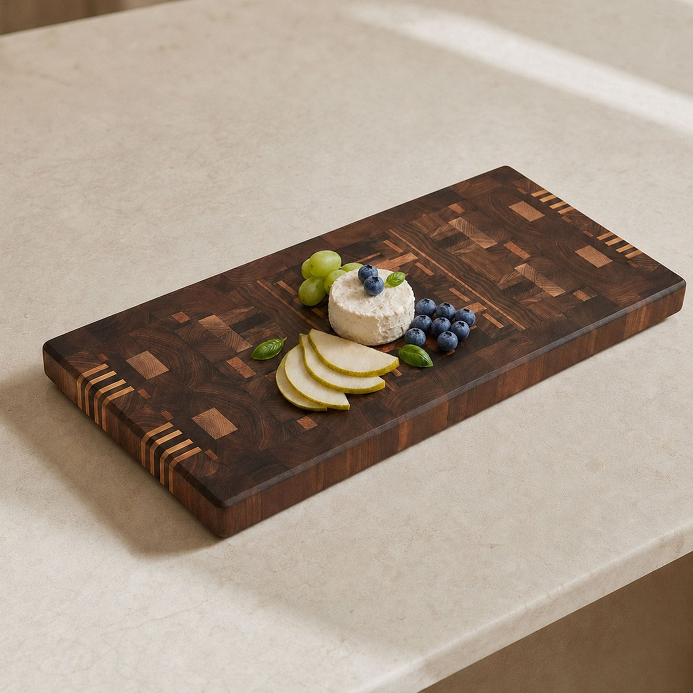 Signature Series - S006 lifestyle food presentation for corporate gifting by Write On Wood.