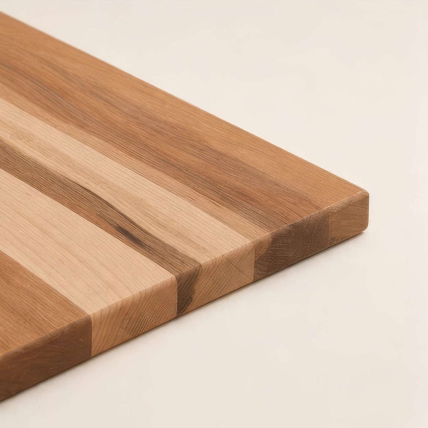 Union Square maple cutting board detail view for corporate gifting by Write On Wood.
