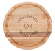 LOGAN CIRCLE Maple Cutting Board